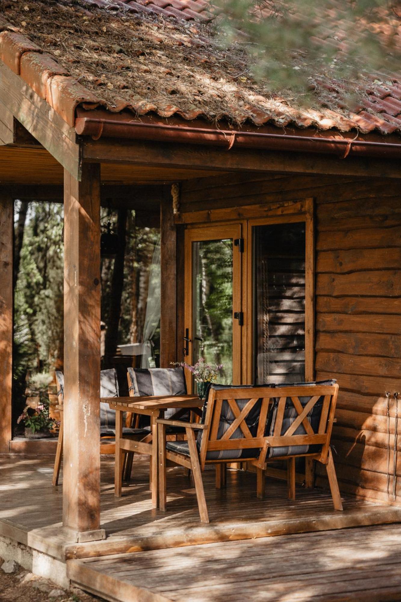 Berzu Namelis - Birch Cabin Kutsyuny Exteriör bild